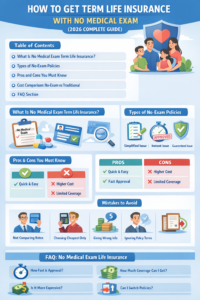 How to Get Term Life Insurance With No Medical Exam