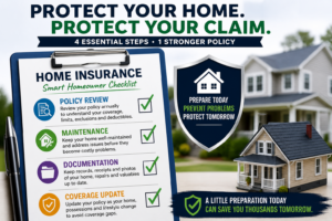 Home insurance claim