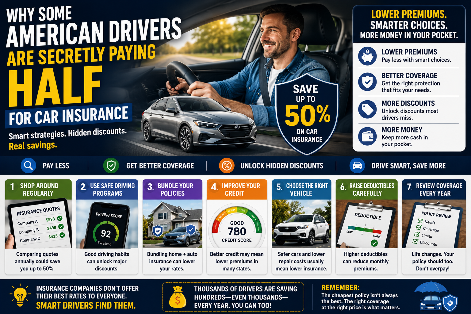 Why Some American Drivers Are Secretly Paying Half for Car Insurance