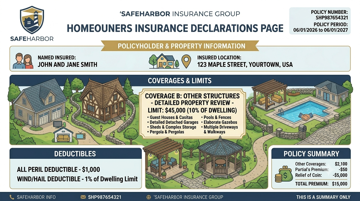 Homeowners Insurance Declaration Page Explained: What Every Homeowner Should Know