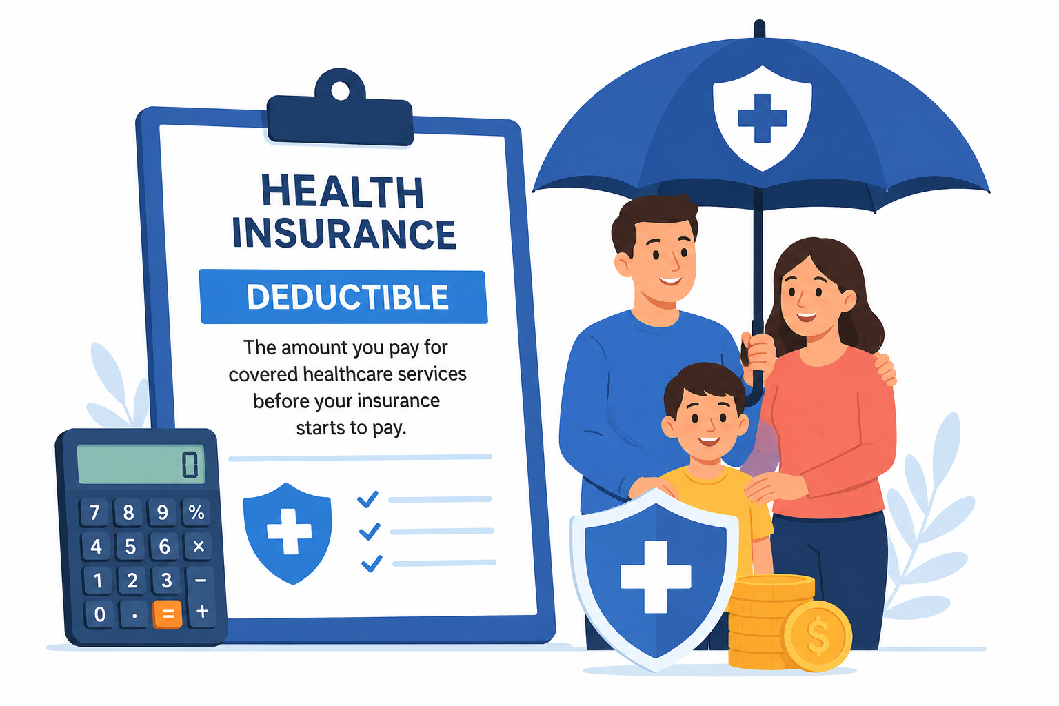 What Is a Deductible in Health Insurance? Meaning, Examples & How It Works