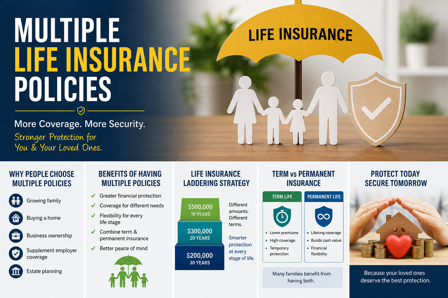 Can You Have More Than One Life Insurance Policy?
