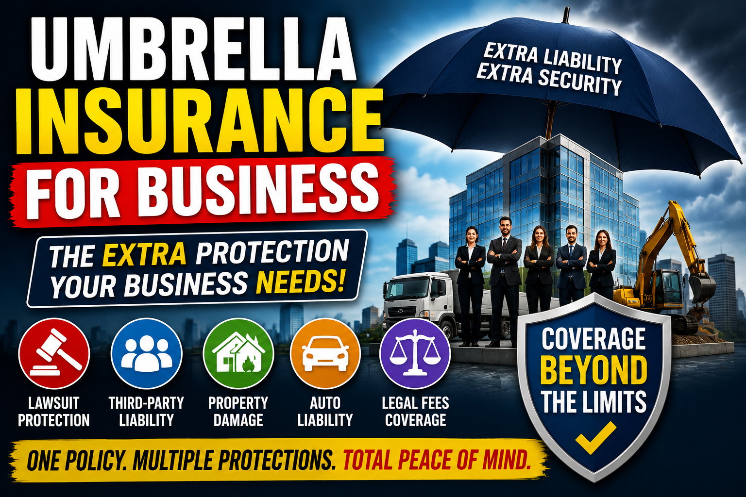 Umbrella insurance for business