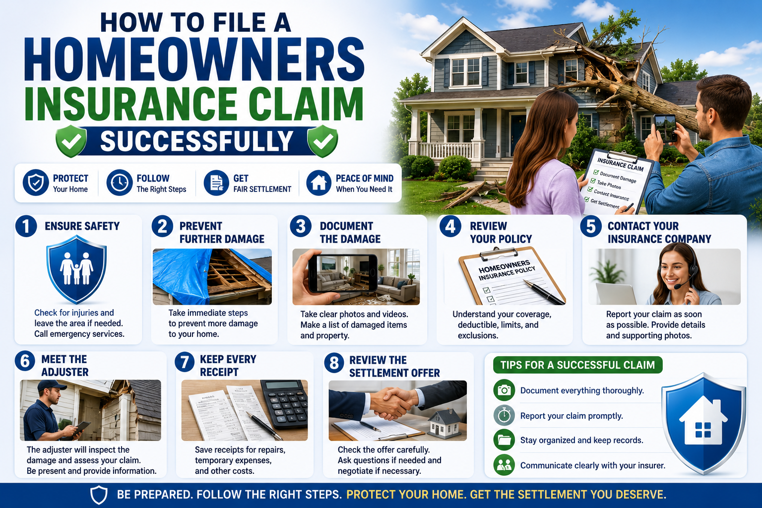 How to File a Homeowners Insurance Claim Successfully