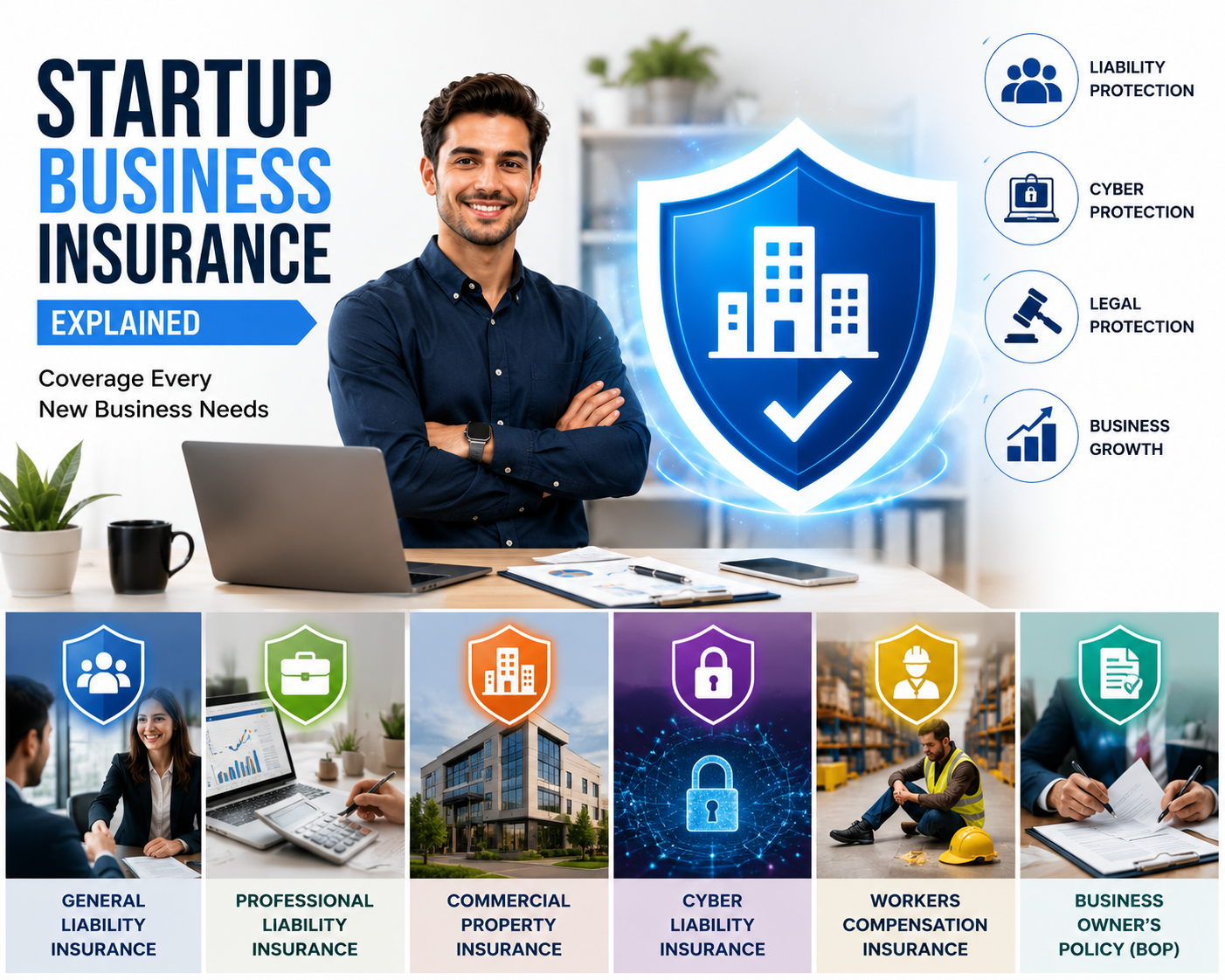 Startup Business Insurance Explained: Coverage Every New Business Needs in 2026