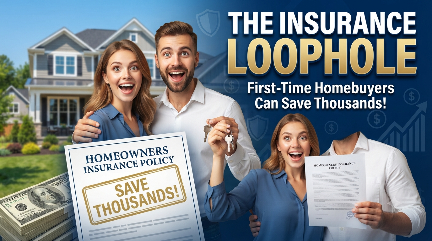 The Insurance Loophole That Could Save First-Time Homebuyers Thousands