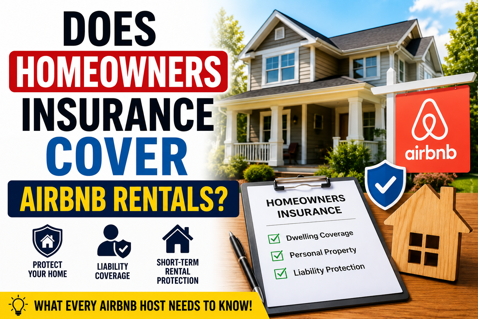 Does Homeowners Insurance Cover Airbnb Rentals