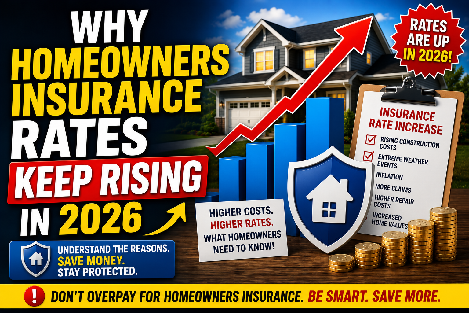 Why Homeowners Insurance Rates Keep Rising in 2026