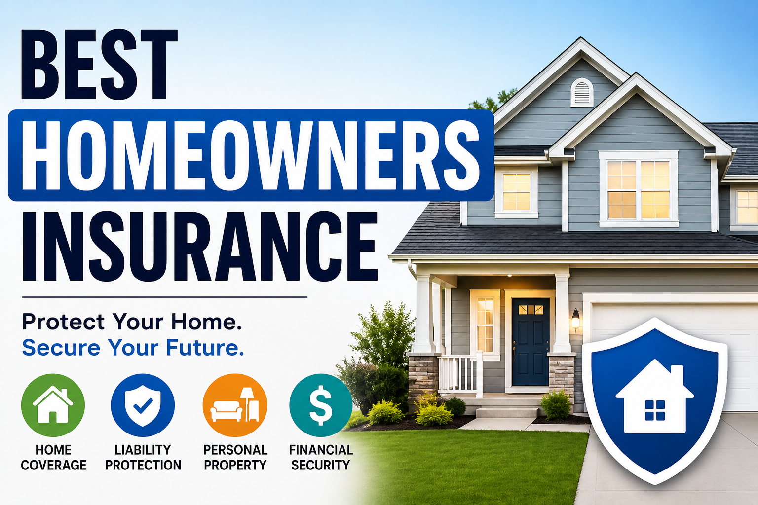 Best Homeowners Insurance in 2026 | Compare Coverage & Save Money