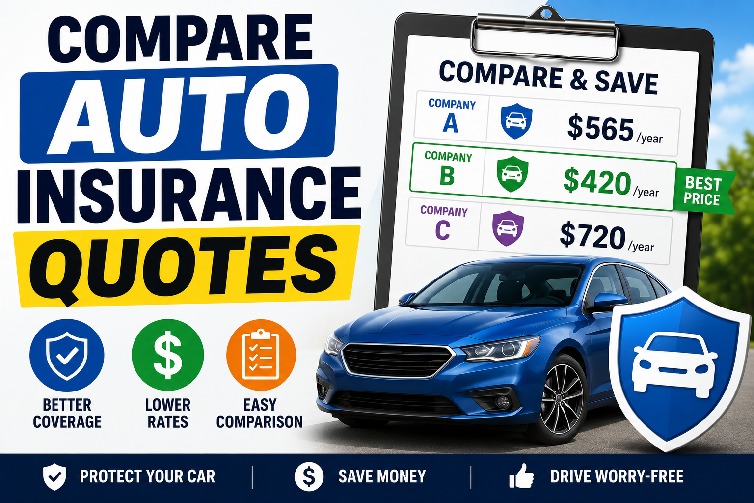 Compare Auto Insurance Quotes
